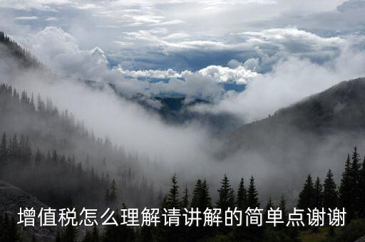 納稅人如何認(rèn)識(shí)增值，增值稅的理解
