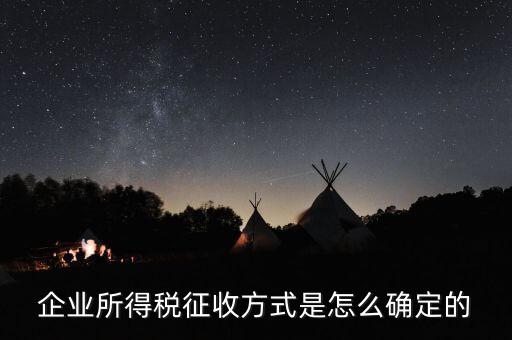 如何選擇征稅方式，企業(yè)所得稅征收方式是怎么確定的