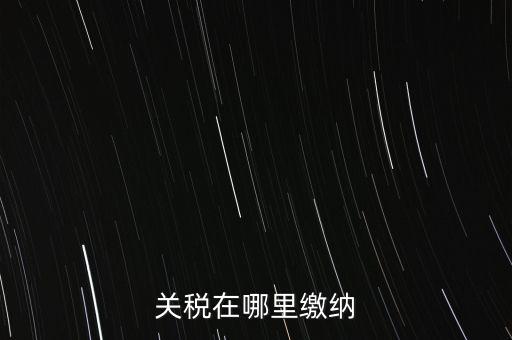 如何用微信青島交關(guān)稅，關(guān)稅在哪里繳納