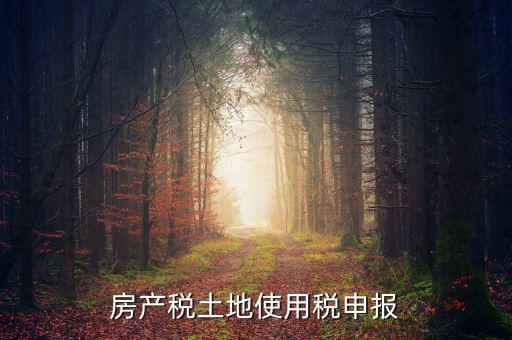 金稅三期如何申報土地使用稅，房產(chǎn)稅土地使用稅申報