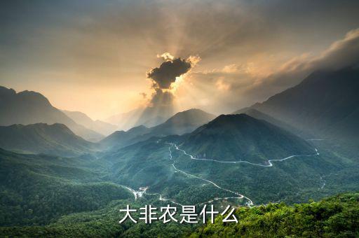 大非農(nóng)是什么，什么是非農(nóng)行情大非農(nóng)又是什么意思