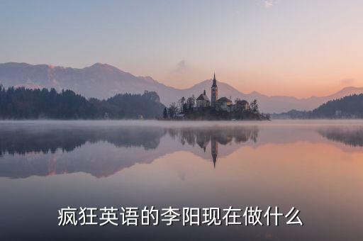 李陽加入什么直銷，瘋狂英語的李陽現(xiàn)在做什么