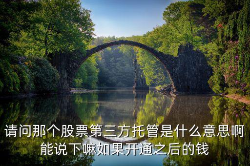 股票托管轉(zhuǎn)入是什么意思，托管轉(zhuǎn)出是什么意思