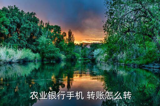農(nóng)業(yè)銀行電話銀行怎么轉賬