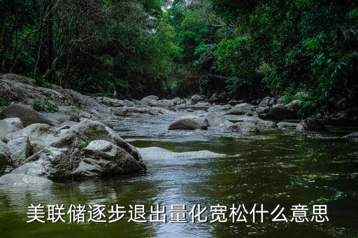 為什么要量化寬松，量化寬松是什么意思