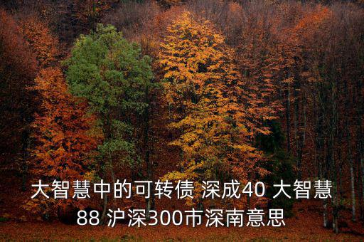 什么深成40，股票投資中的預(yù)盈預(yù)增是什么意思深成40指什么