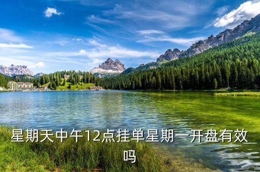 禮拜什么時候掛單好，申銀萬國股票賬號 星期天晚上9點(diǎn)掛單周一早上是否有效