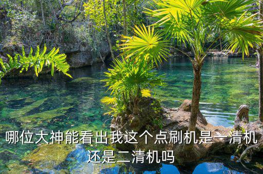 一清機(jī)是什么意思，哪位大神能看出我這個(gè)點(diǎn)刷機(jī)是一清機(jī)還是二清機(jī)嗎