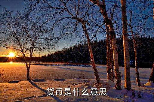 貨幣代表什么，貨幣是什么意思