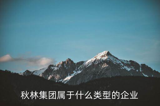 秋林集團(tuán)是什么板塊，秋林集團(tuán)屬于什么類型的企業(yè)