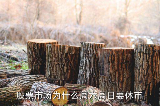 星期六為什么停牌，股票市場(chǎng)為什么周六周日要休市