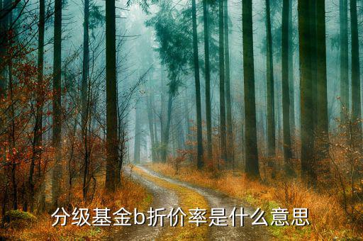 分級(jí)基金折價(jià)率是什么意思，基金折價(jià)率是什么意思 折價(jià)率怎么算