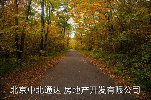 北京中北通達 房地產開發(fā)有限公司