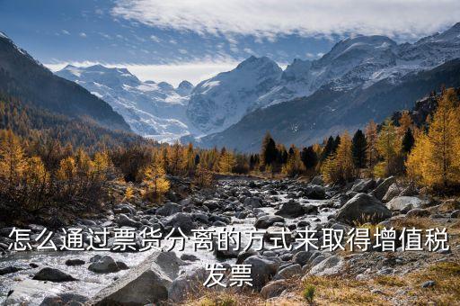 什么叫票貨分離，什么叫銀行商票