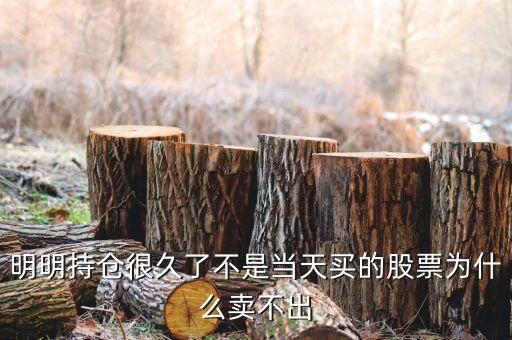 持倉股票為什么賣不出，為什么我的股票賣不出去呀