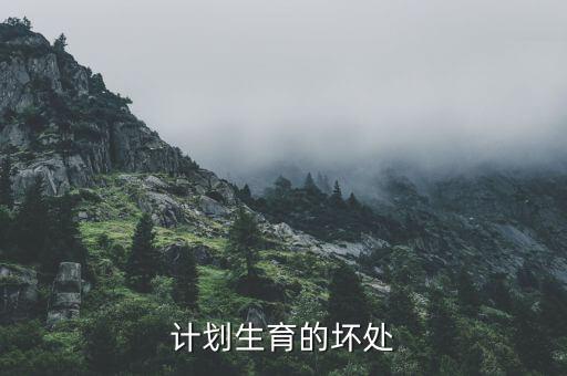 計劃生育有什么危害，計劃生育的壞處