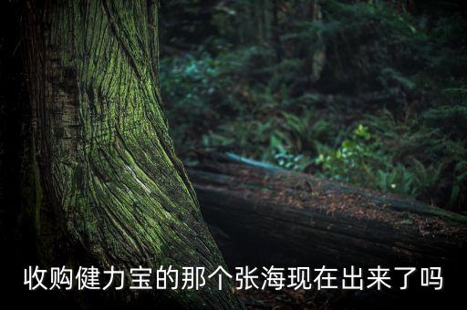 收購(gòu)健力寶的那個(gè)張?，F(xiàn)在出來了嗎