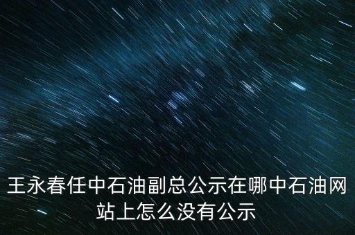 王永春是什么級別，王永春是王進喜的女婿嗎