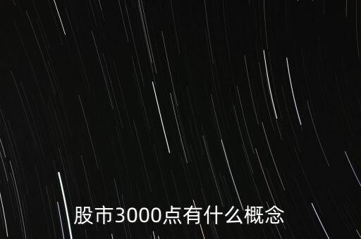 大盤3000點是什么意思，大盤帶量中陽突破3000點是什么意思