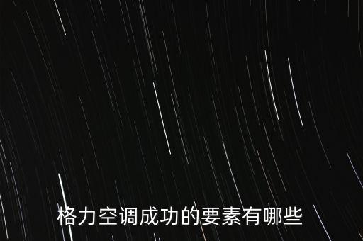 格力電器成功實(shí)行專(zhuān)業(yè)化戰(zhàn)略的因素是什么，格力空調(diào)成功的要素有哪些