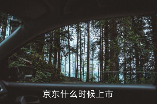 京東什么時(shí)間上市，京東什么時(shí)候上市